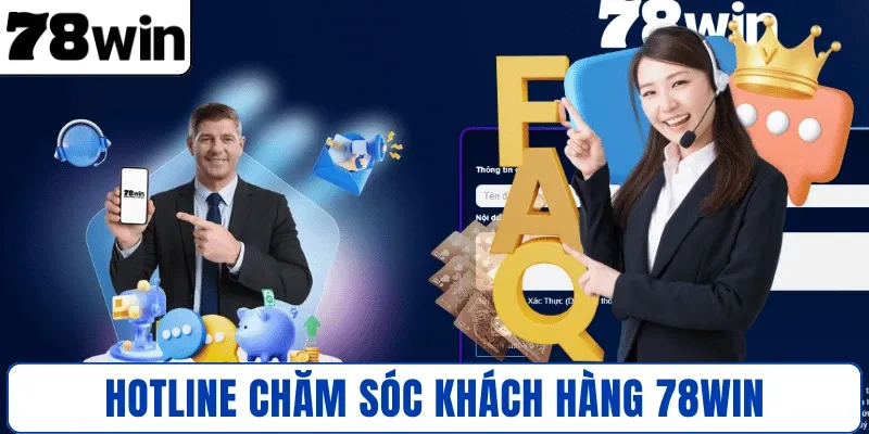 Hotline chăm sóc khách hàng 78WIN