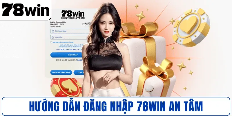 Hướng dẫn đăng nhập 78WIN an tâm